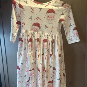 Girls Santa Dress NWT
